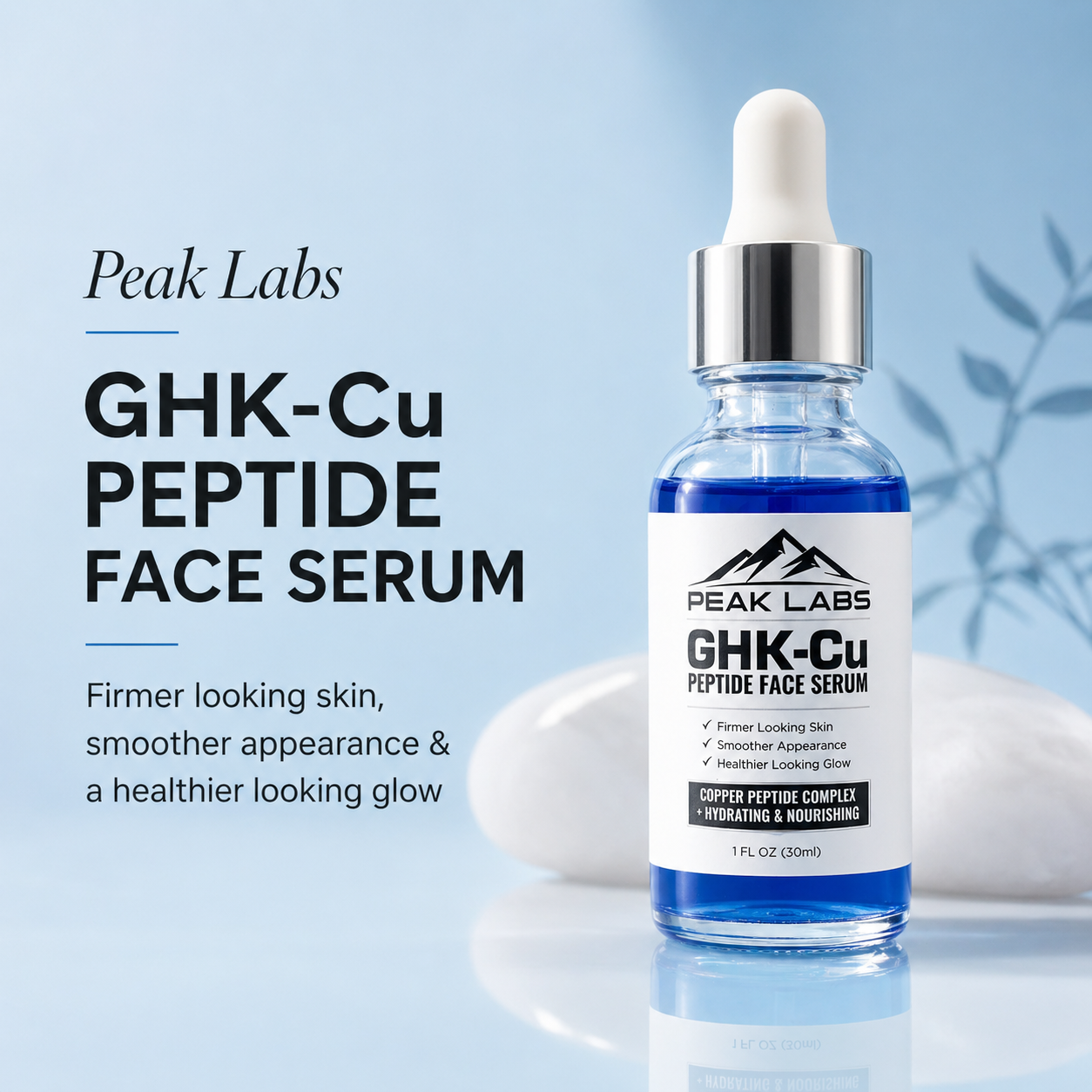 Peak Labs GHK-Cu Peptide Face Serum